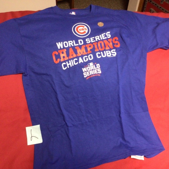 MLB Chicago CUBS championship tshirt - Picture 1 of 1